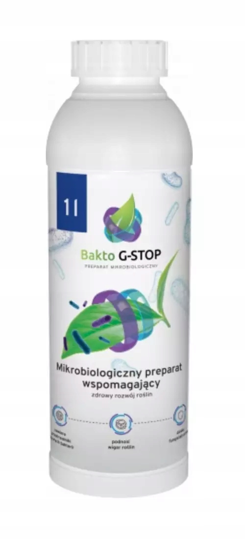 Bakto G-Stop 1L mikrobiologiczny, zdrowotność roślin, ogranicza choroby