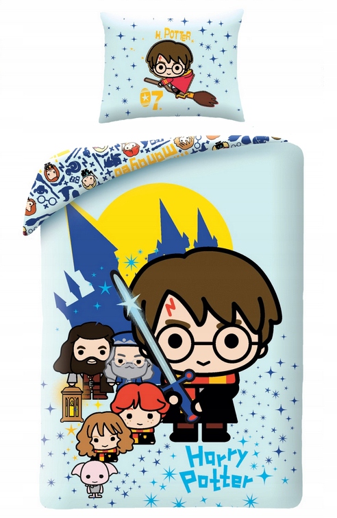 

Pościel Bawełniana 100x135 Harry Potter Dziecięca