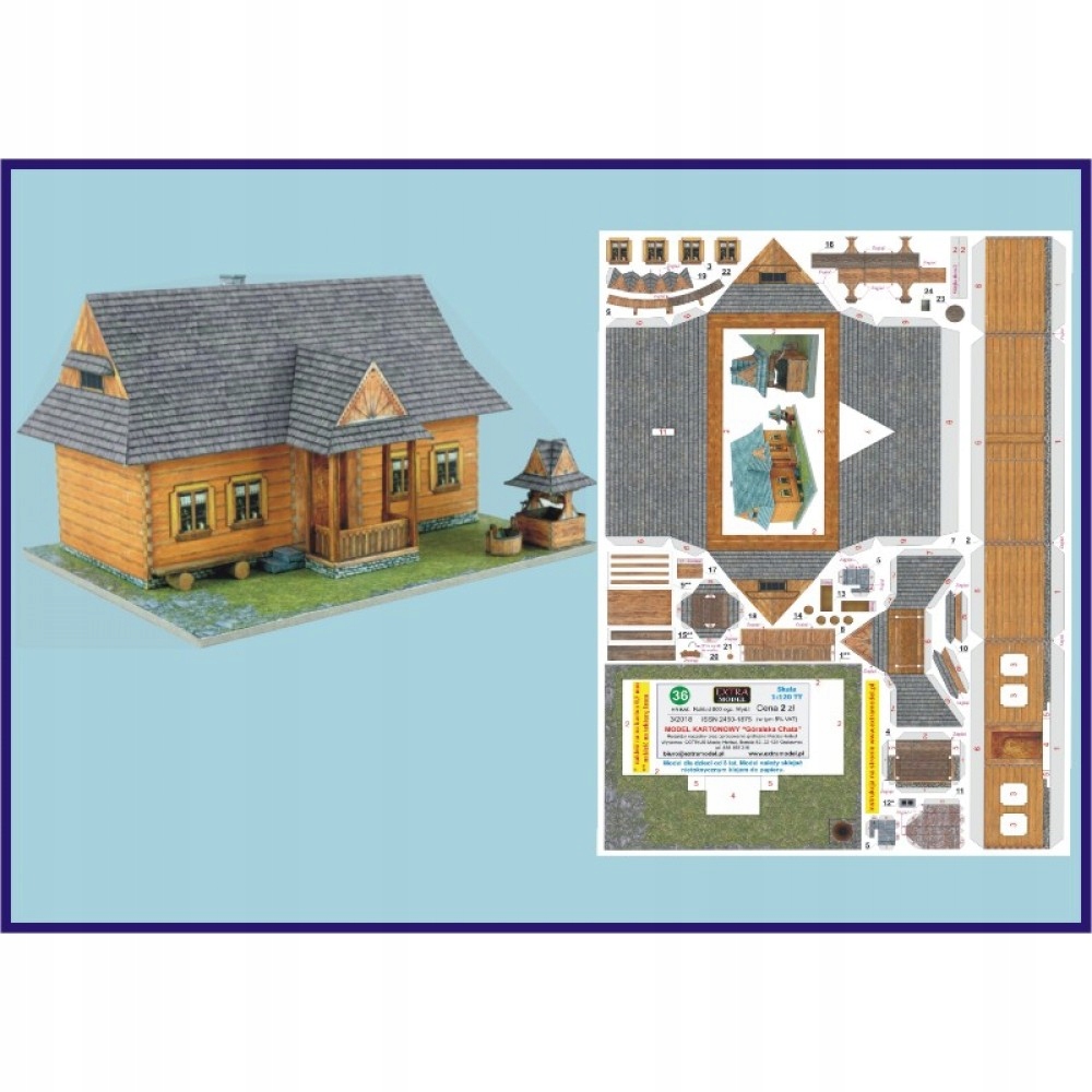 Model „HORSKÁ CHATA“