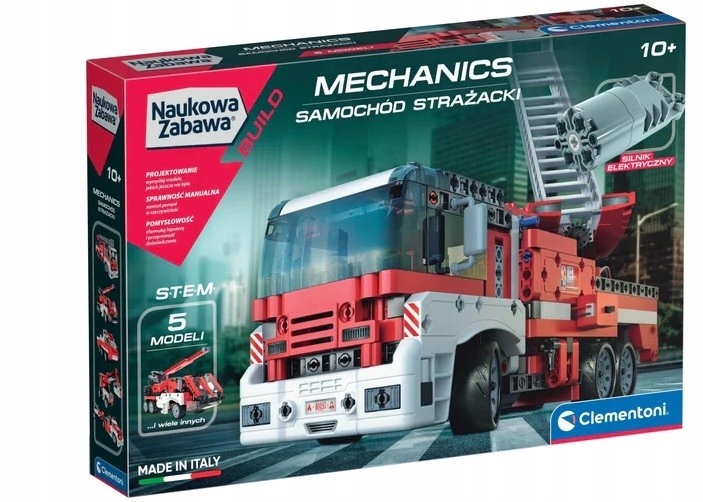 

Clementoni Laboratorium Mechaniki Wóz Strażacki
