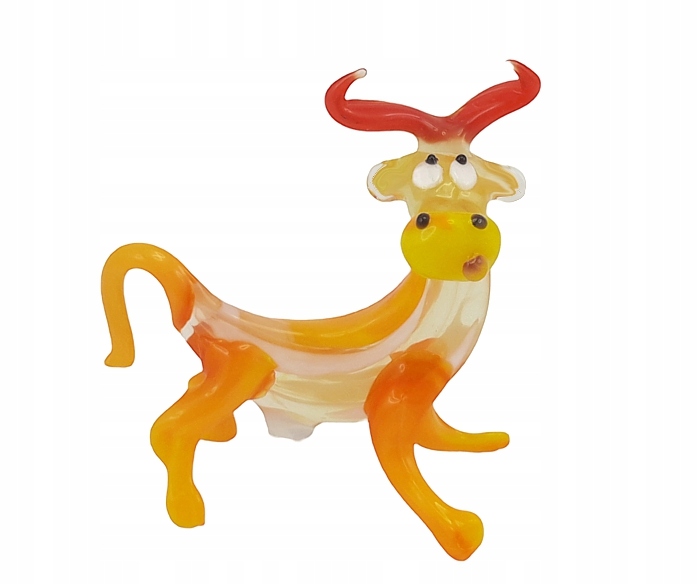 

Piękna Szklana Figurka/ Krówka Krowa