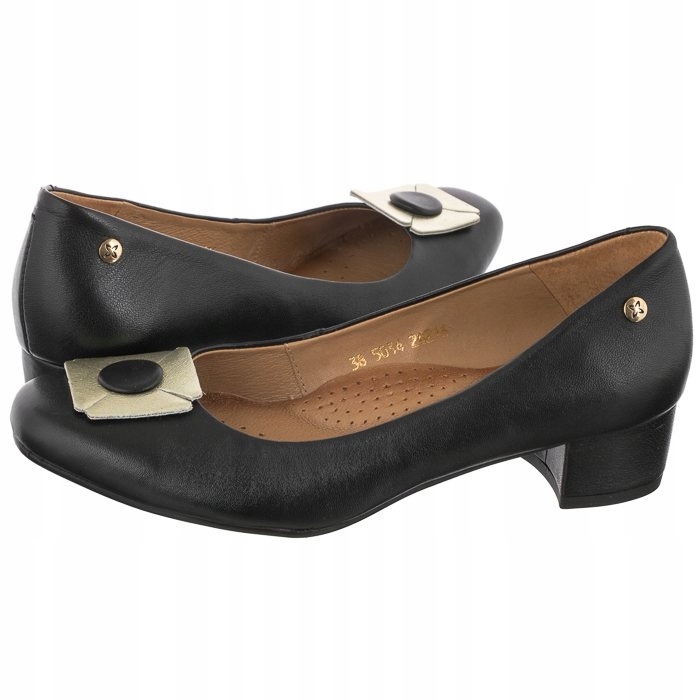 

Buty Damskie Czółenka Maciejka Czarne 05034-01
