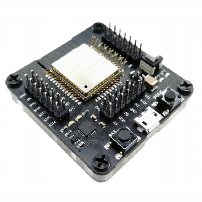Mikrokontrolér ESP32 Wroom 32, testovací deska
