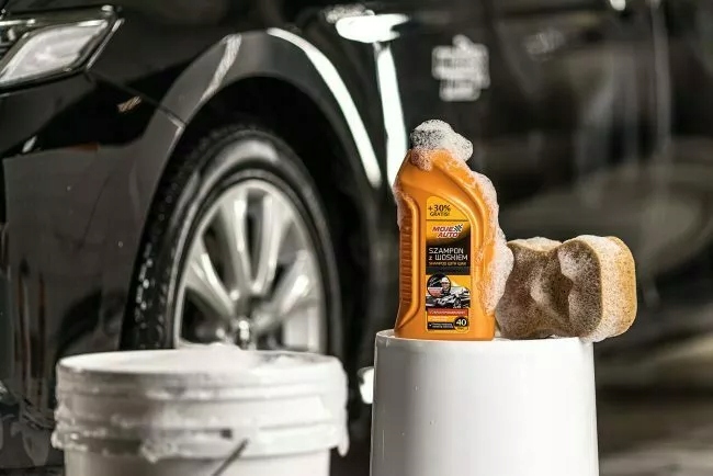 Szampon samochodowy z woskiem 1000 ml Moje Auto Numer katalogowy producenta 19-027