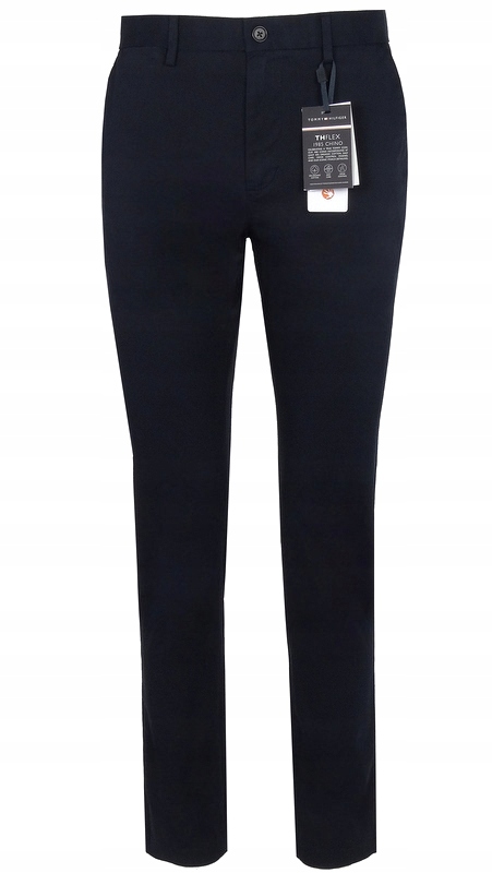 Tommy Hilfiger pánské kalhoty, chinos, slim, tmavě modré, 32/32