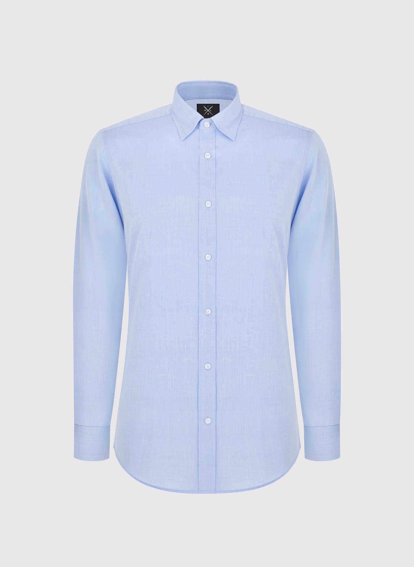 Modrá bavlněná pánská košile Slim Fit Pako Lorente vel XXL