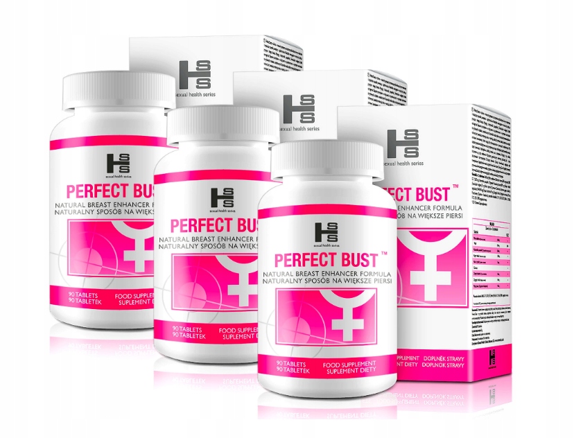 PERFECT BUST TABLETKI DLA KOBIET SUPLEMEN DIETY I 180 KAPSUŁEK BIUST