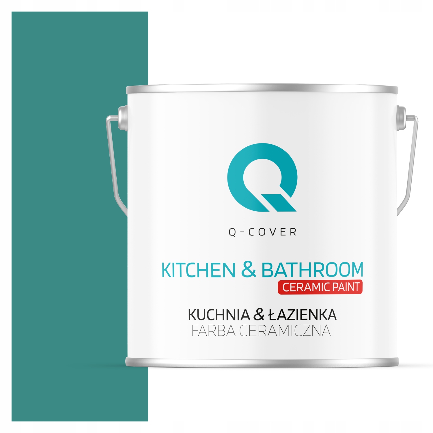 Farba Kúpeľňa Kuchyňa Vodotesná Farba Tyrkysová Tmavá H1421 Mat 5 L