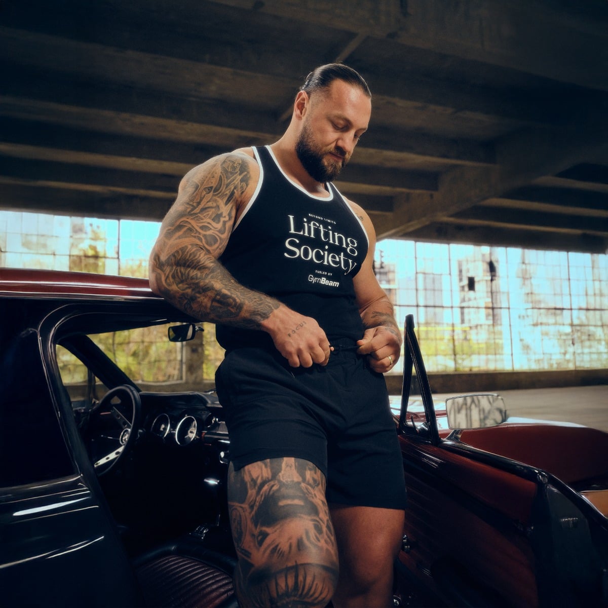 GymBeam Szorty Base Black L