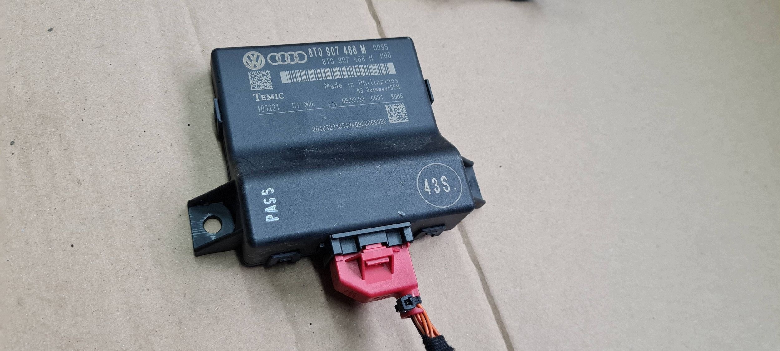 Q5 8R modulo Centralina GATEWAY 8T0907468M A4 B8 A5 Q5