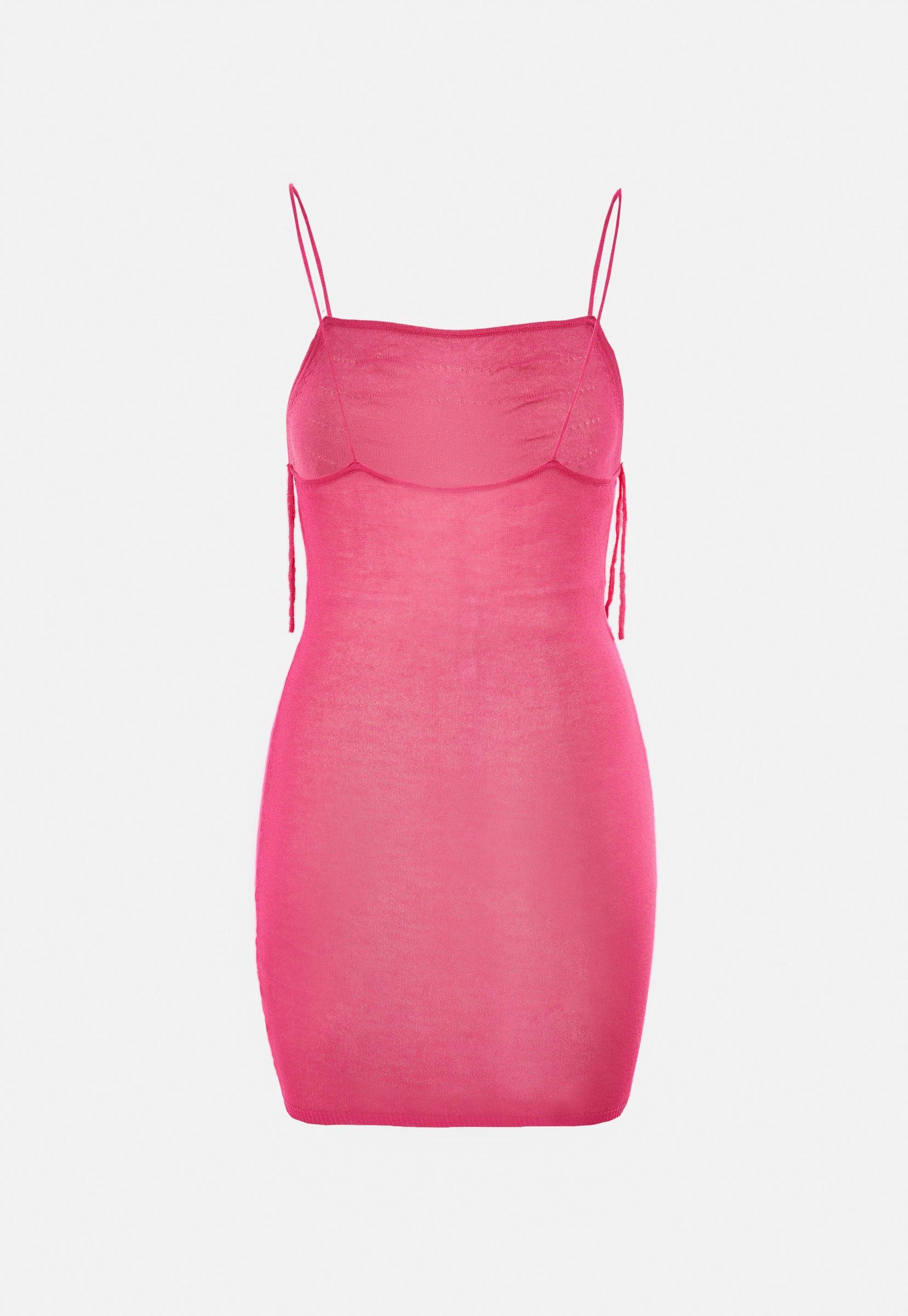 M011R44 Missguided RÓŻOWA PLAŻOWA SUKIENKA MINI 36 Marka Missguided