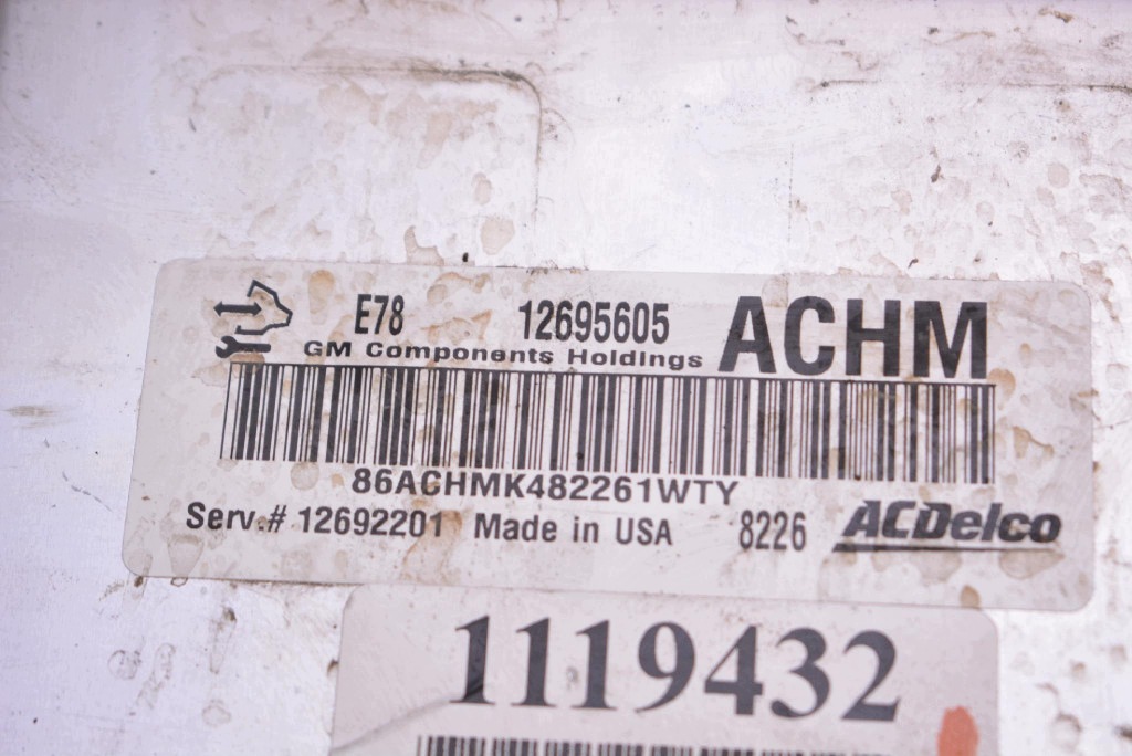 control unit computer of the engine 12695605 OPEL CORSA E 1.4 16V 90 KM 14-20