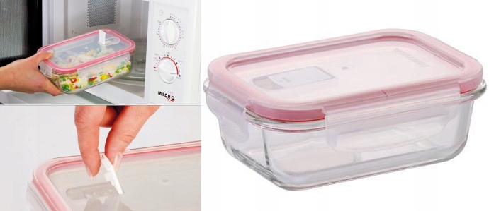 

Pojemnik Szklany Prostokątny Freshbox Tescoma 1,5L