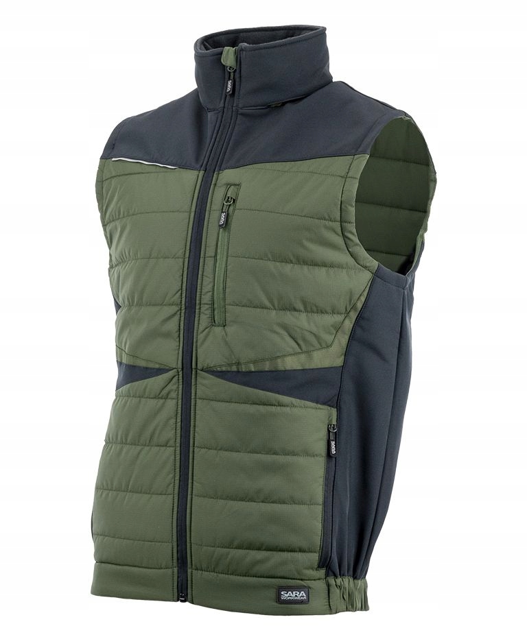 kurtka bezrękawnik roboczy kamizelka męska softshell całoroczny L