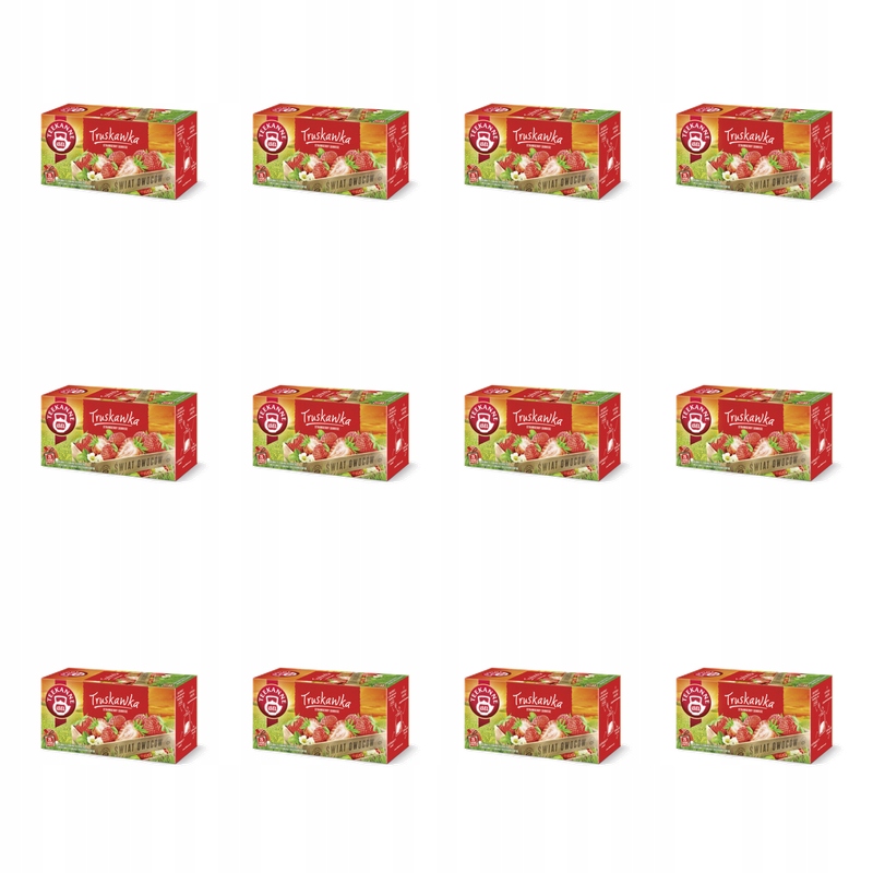 Ovocný čaj Teekanne Svět ovoce Jahoda 20 x 2,50 g X12