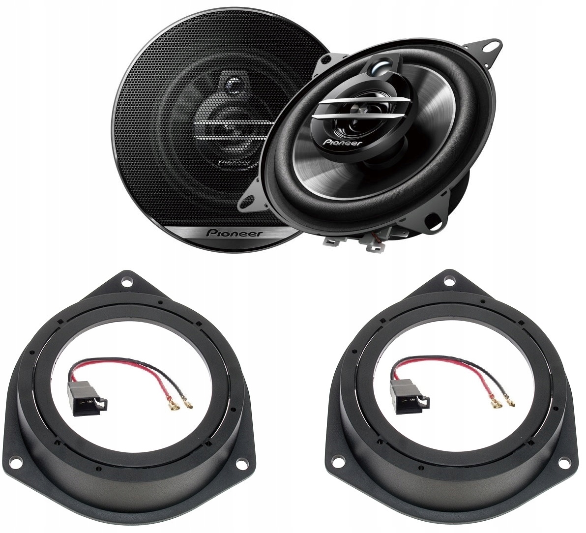 Pioneer TS-G1030F Reproduktory Vzdálenost 100 mm Opel Astra H Corsa D 2005-2014