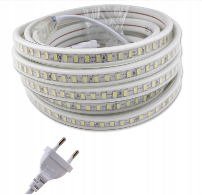 

5630 Zestaw taśma 120 LED/m 20m zimna 230V IP67