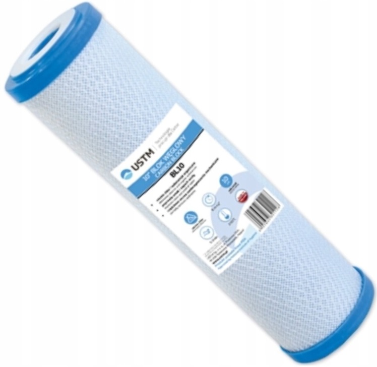 FILTR WODY KPL. WKŁADÓW OSMOZA RO7 NA WĘŻYK + MEMBRANA Marka UST-M