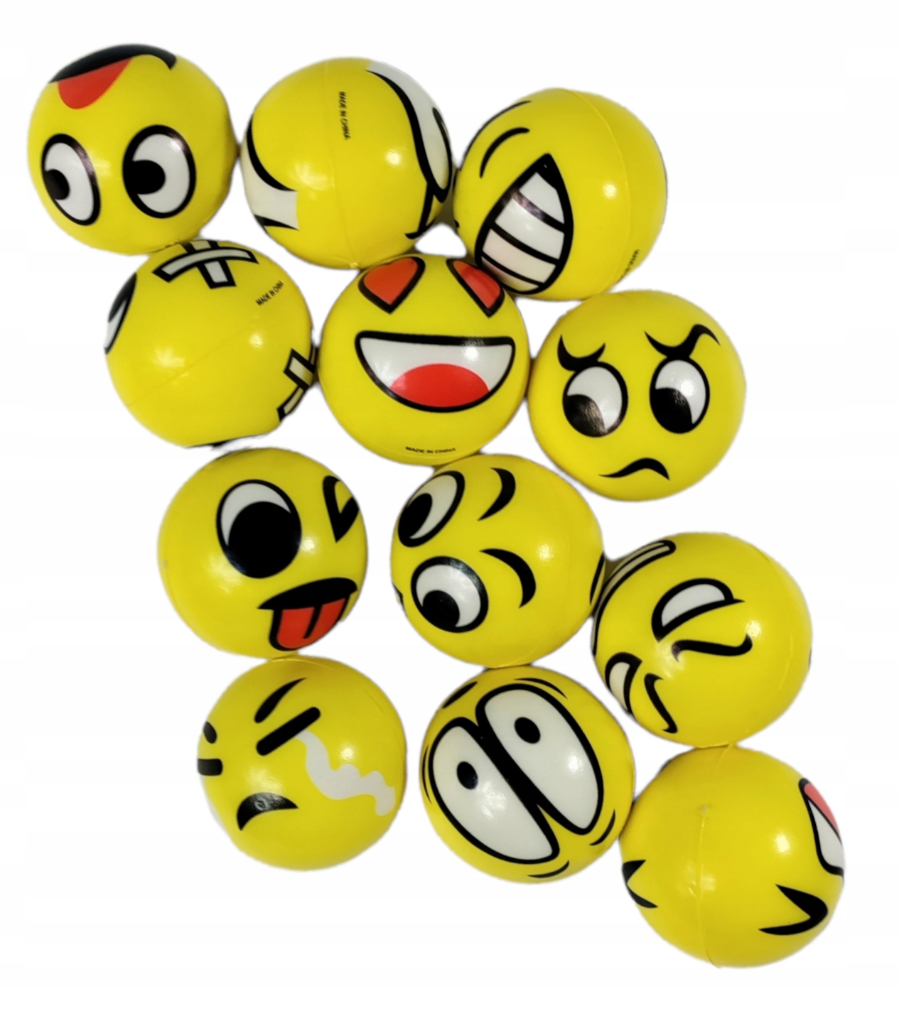 PIŁKI PIŁECZKA ZESTAW ANTYSTRESOWA 12sztuk Marka inna