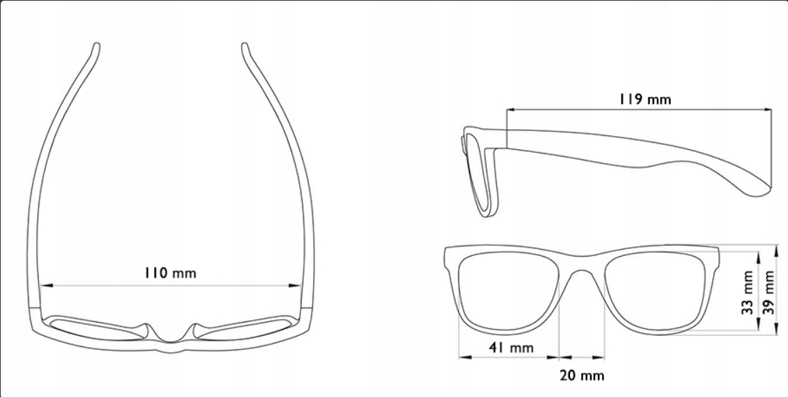 Real Shades Okulary przeciwsłoneczne dla dzieci Surf Neon Blue 2-4lat Stan opakowania oryginalne