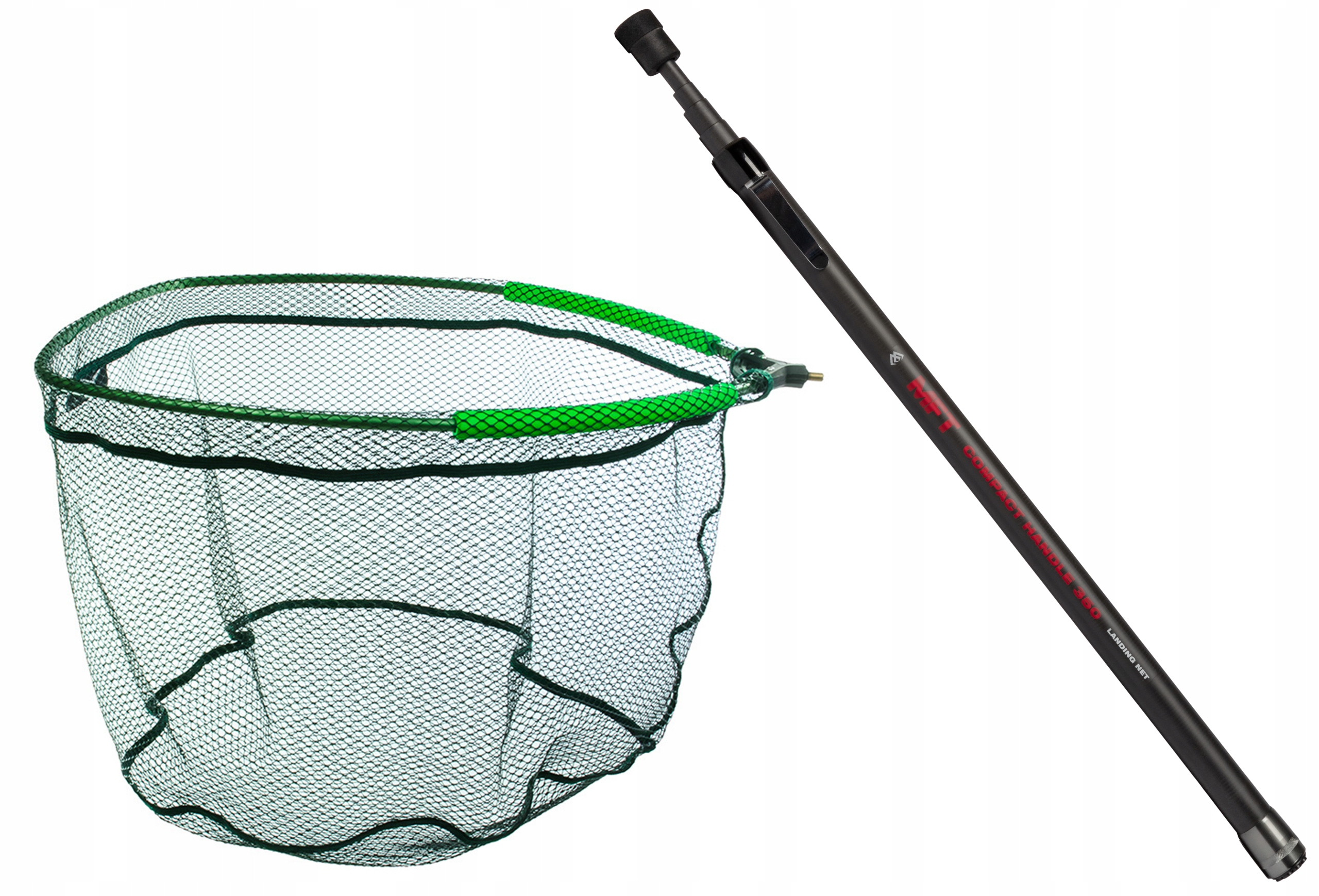 Mikado Podbierak kompaktowy Mft Compact 350 sztyca węglowa kosz Mf pływaki