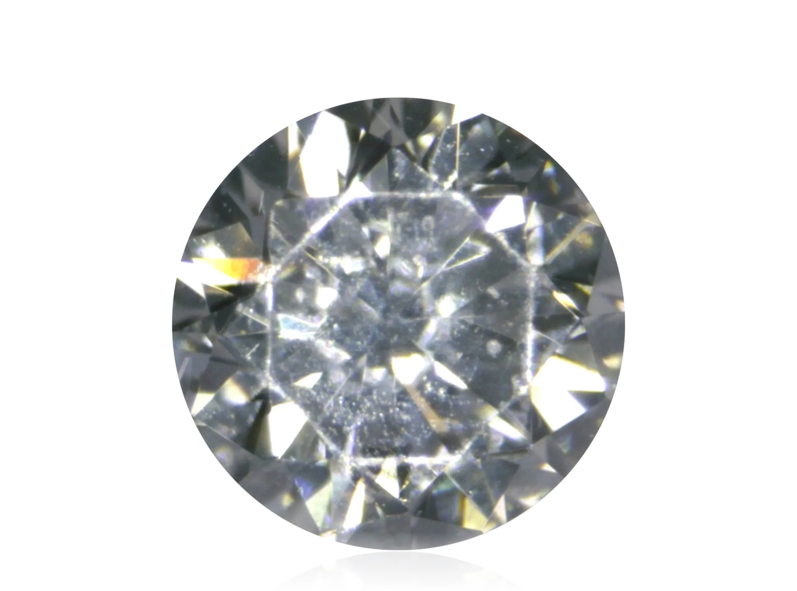 Přírodní Diamant 0.02ct Šedý Briliant SI1 eCertifikát Wbd