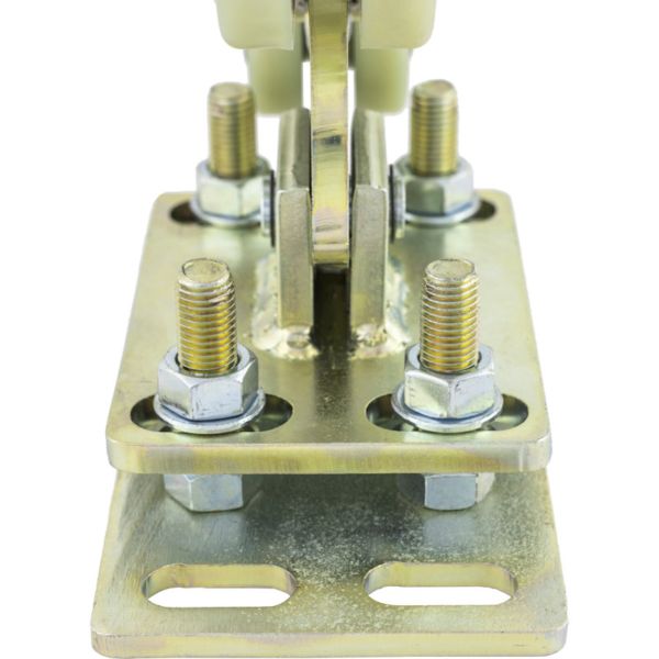 FULL ZESTAW wózek wózki rolki do bramy przesuwnej 80x80 , WÓZEK 9 ROLKOWY Marka Gp-System