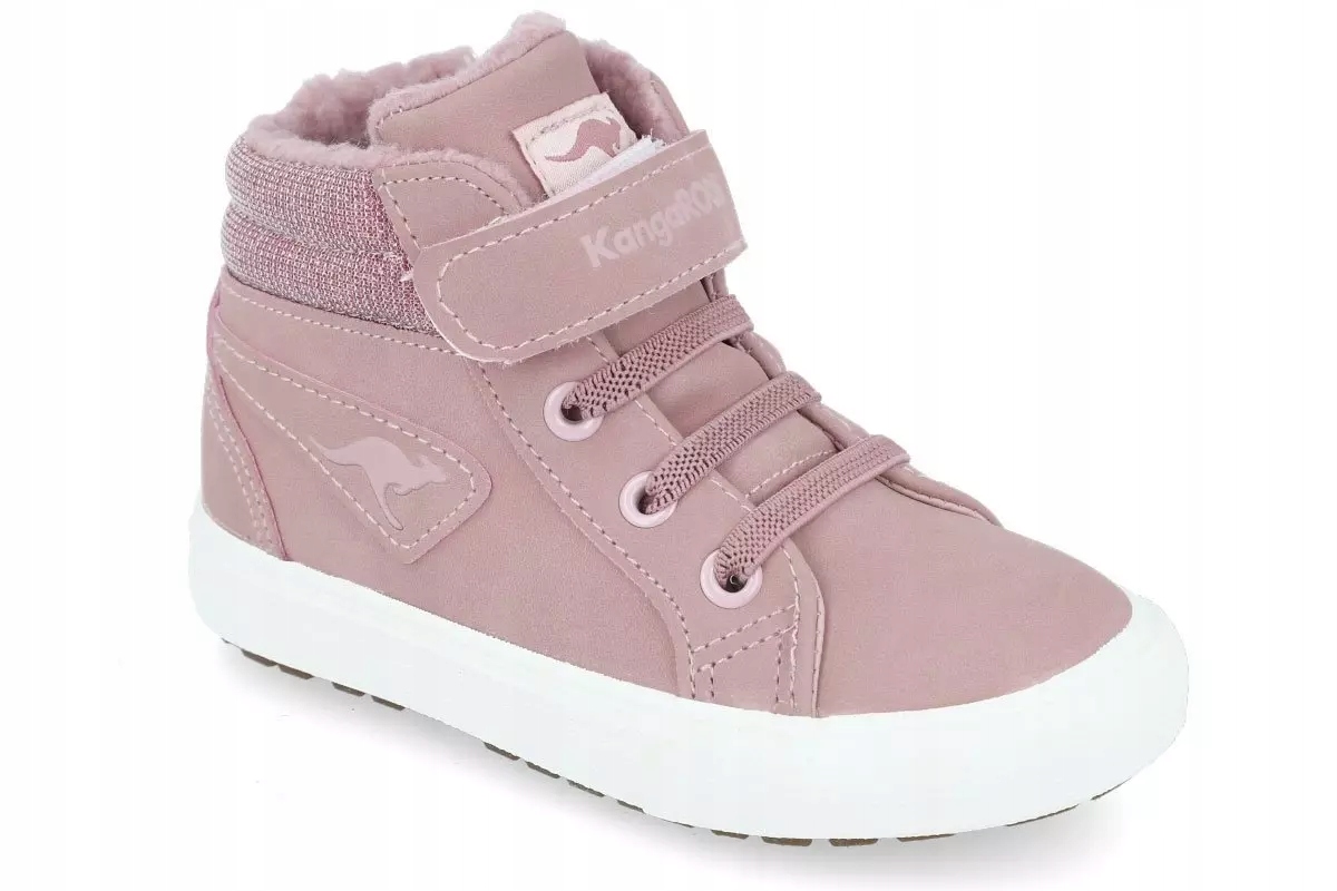 KANGAROOS RÓŻOWE BUTY DZIECIĘCE Z ZAMKIEM Ż7C
