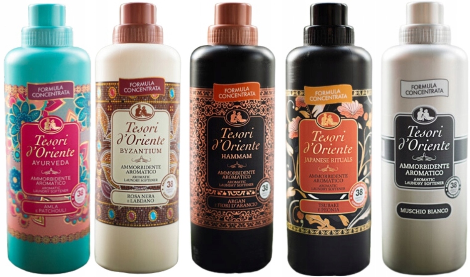 Tesori d'Oriente Sada 5 x italský tekutá aviváž 760 ml Abhjm