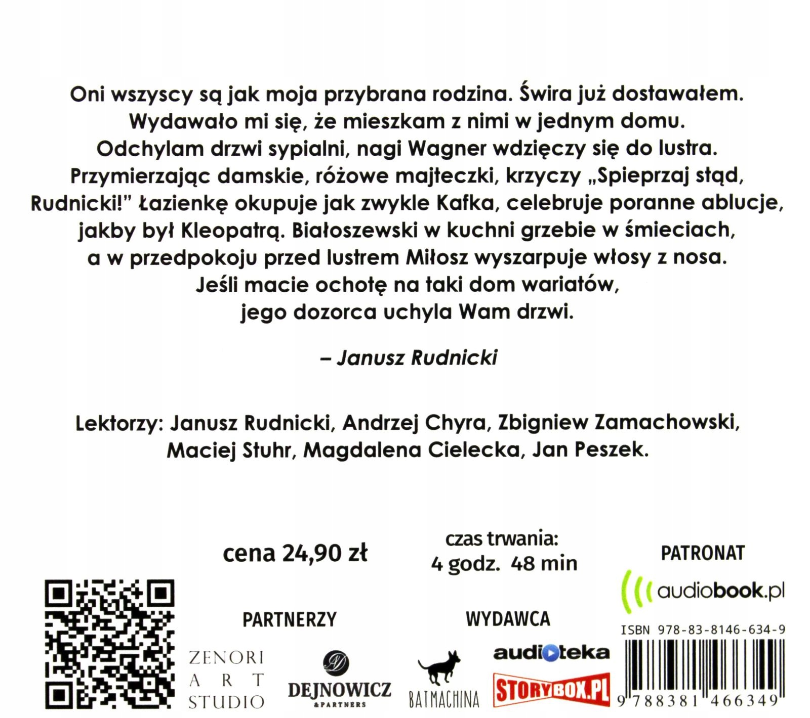 JANUSZA RUDNICKIEGO TANGO Z KSIĄŻKAMI CZĘŚĆ 1 - JANUSZ RUDNICKI [AUDIOBOOK] Stan opakowania oryginalne