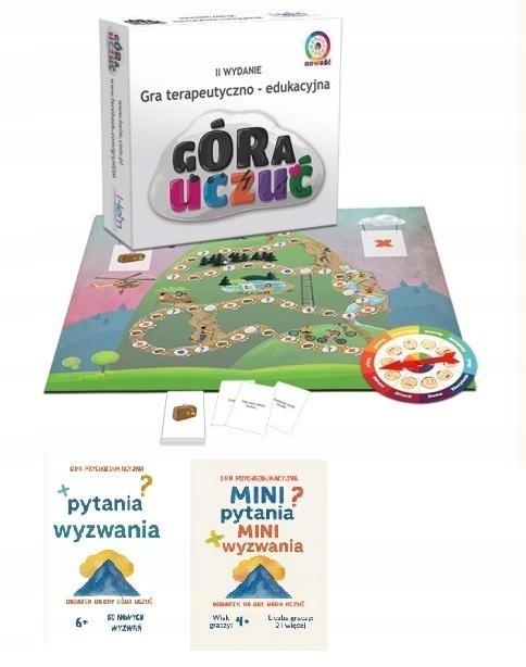 Zestaw rozwojowy Góra Uczuć+ "Mini pytania..."