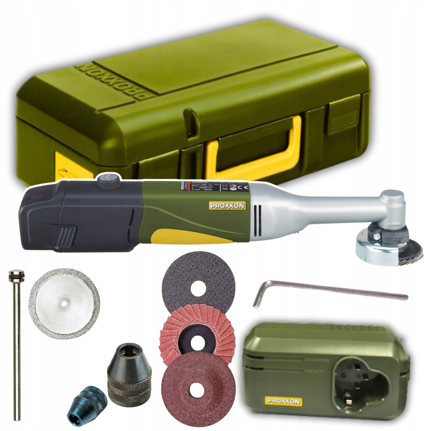 Szlifierka kątowa Proxxon Lhw/a PR29815 Mini szlifierka z tarczą do cięcia