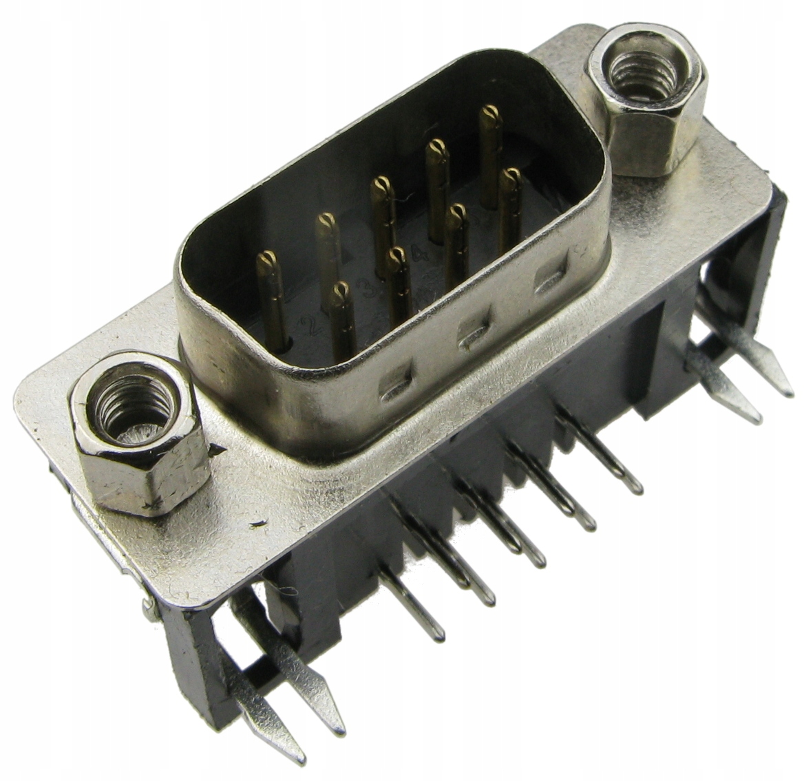 

Wtyk D-sub 9 DB9 Com kątowy do druku /0892