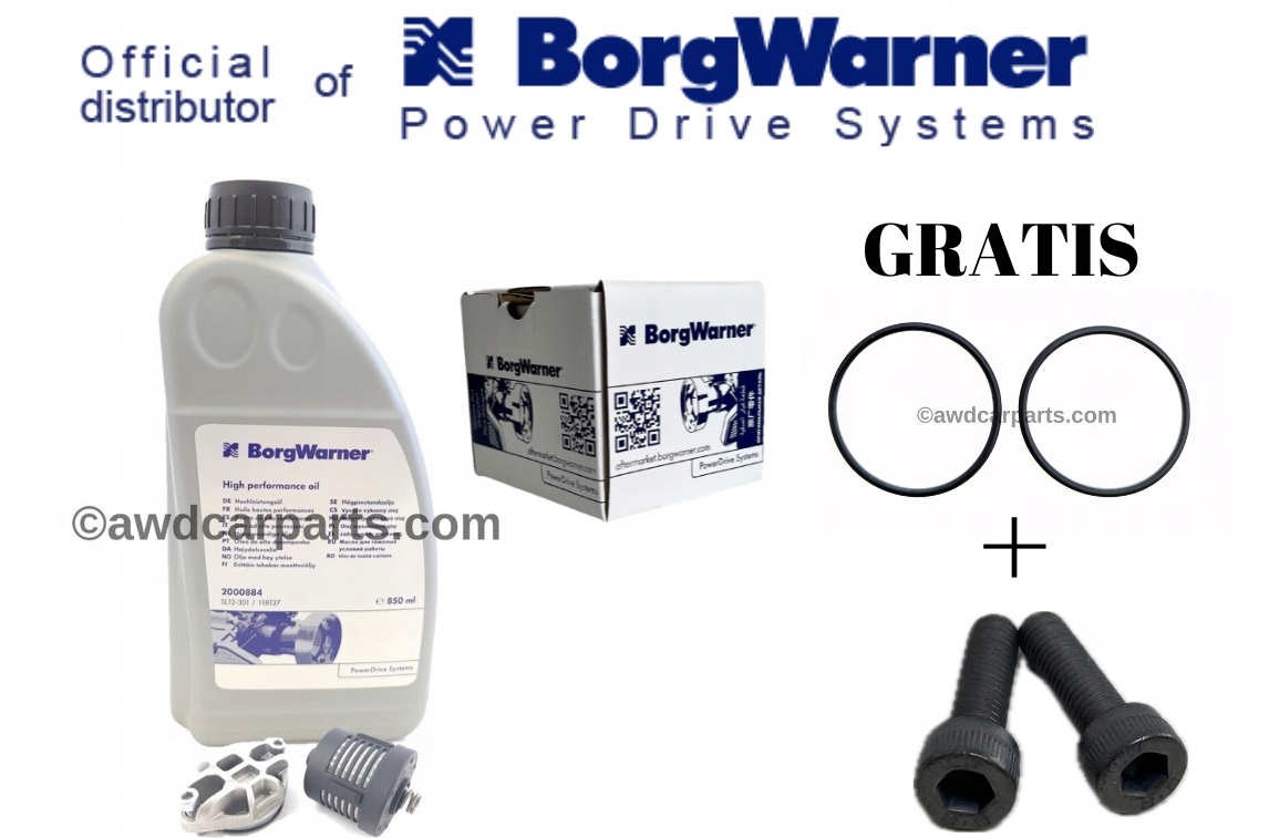 OLEJ + FILTR HALDEX 3 generacji FORD KUGA