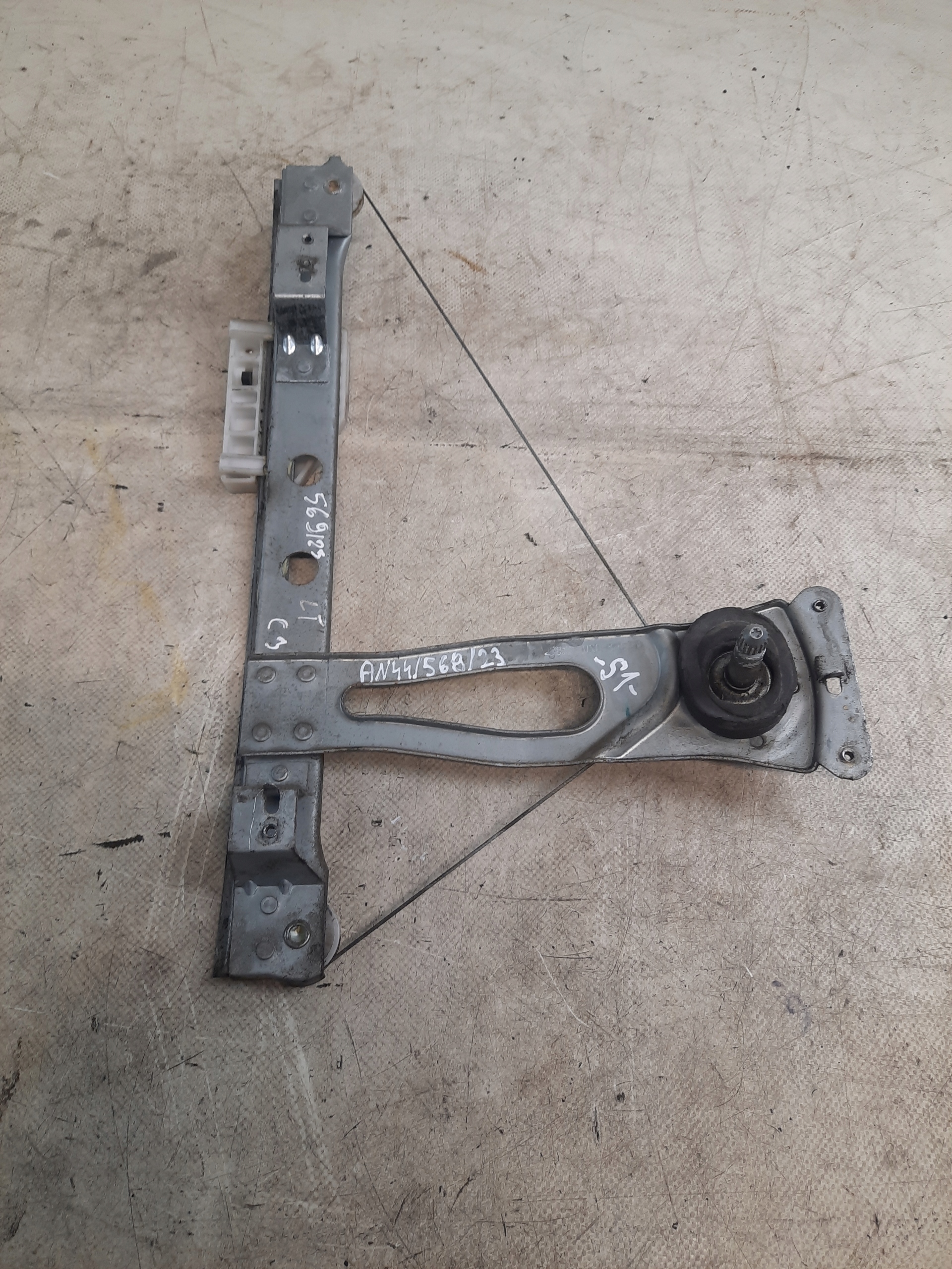 9680027480 mechanism windows left rear part Citroen C3 and 0