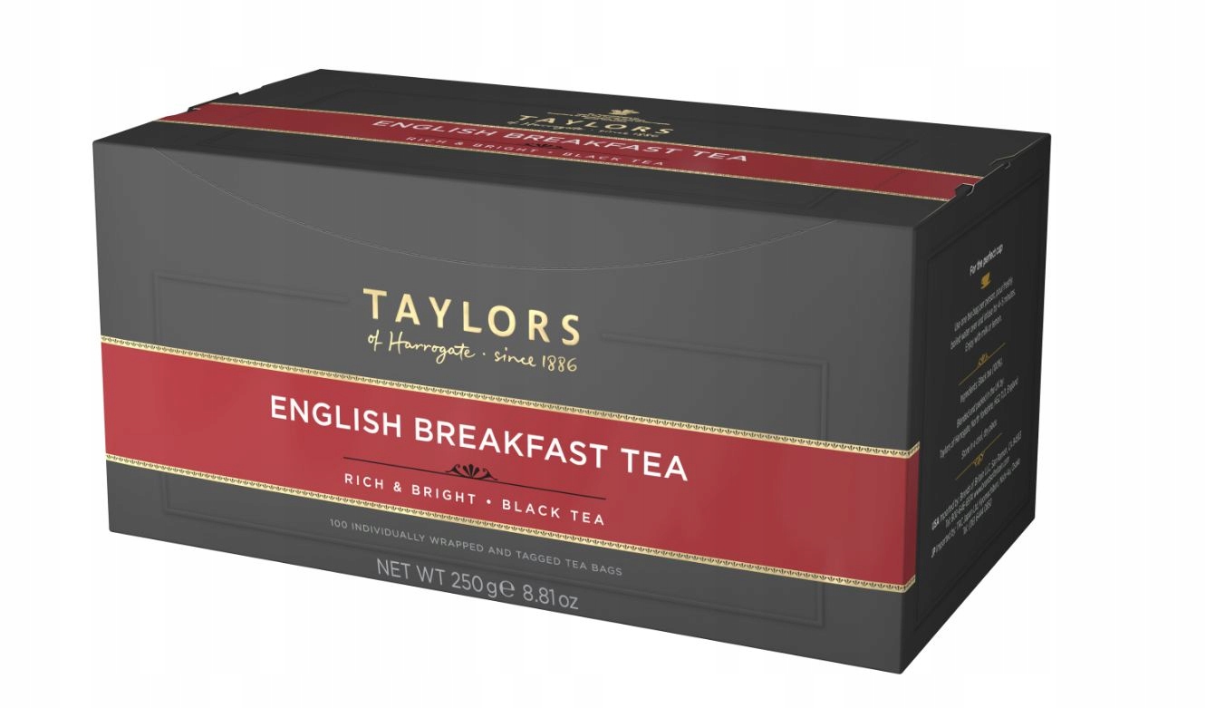 Čaj English Breakfast 250 g v sáčcích Taylors