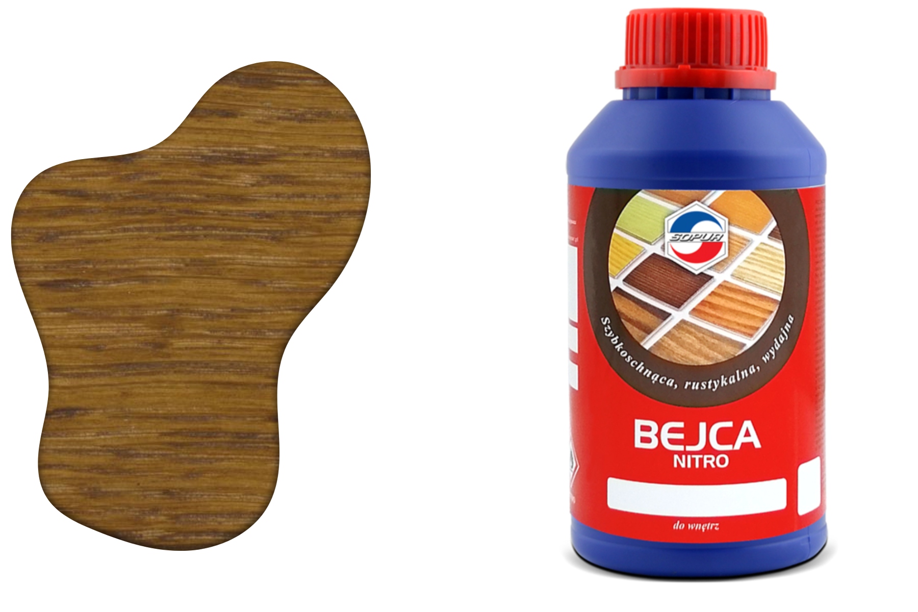 Sopurová Lazúra Nitro 22-25 Hnedá 0,5 L