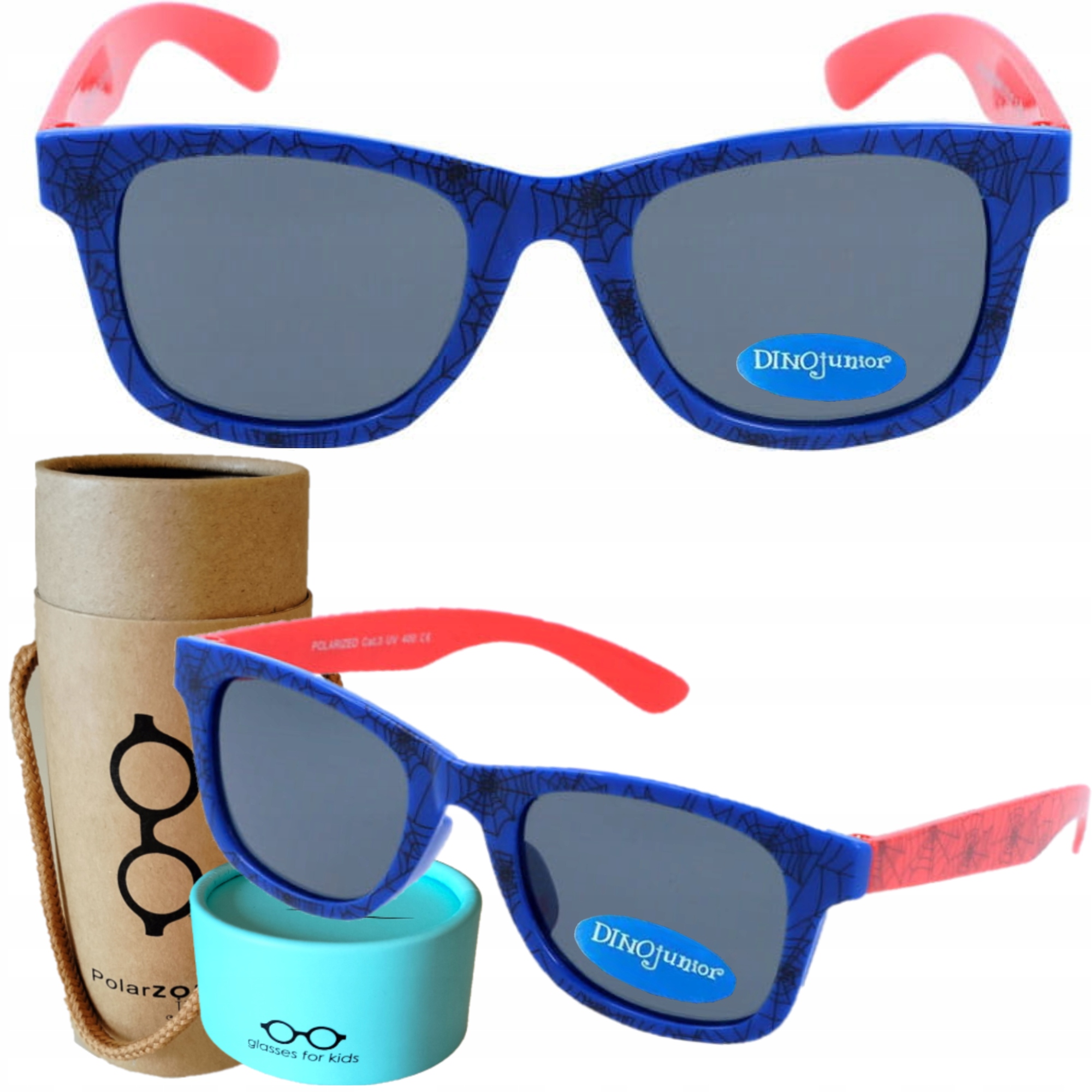 OKULARY PRZECIWSŁONECZNE DZIECIĘCE Z FILTREM UV400 Z ETUI DLA DZIECI