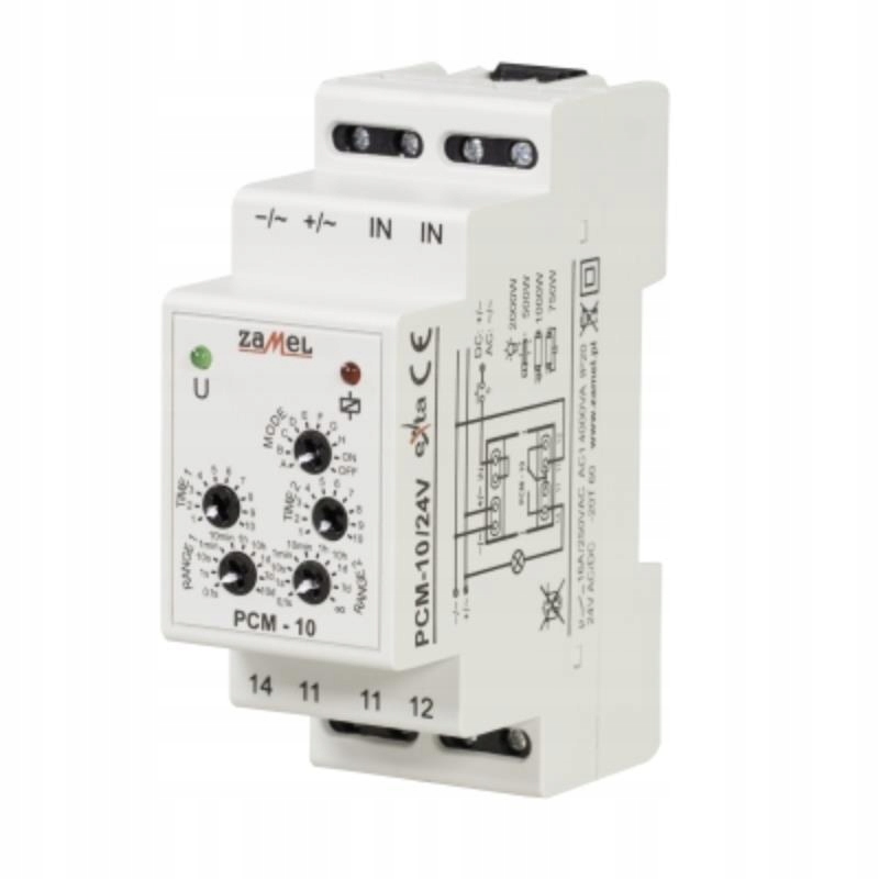 Časové relé PCM-10/24V