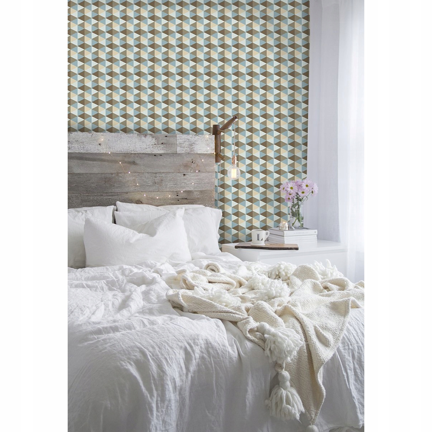 

Fototapeta do sypialni Abstrakcja retro 290x290 cm