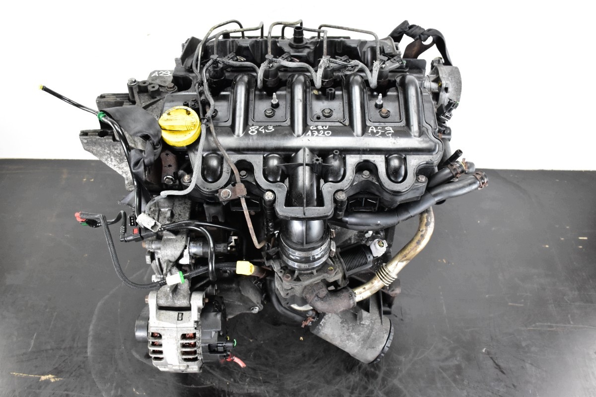 engine MASTER II MOVANO INTERSTAR 2.5 dCi 115KM G9U720 @ POMIAR KOMPRESJI @