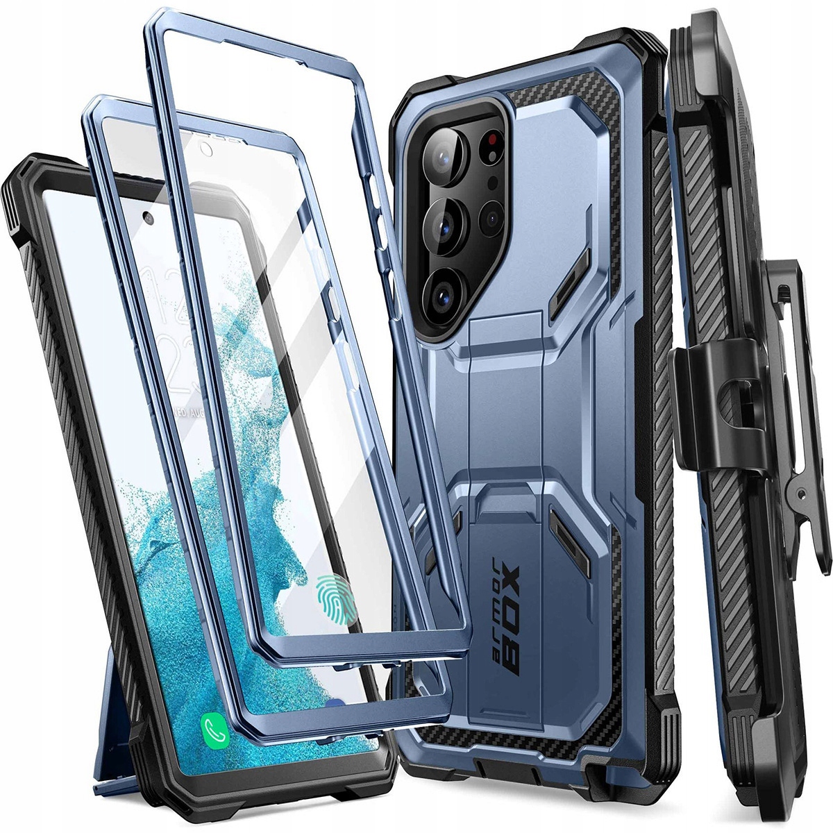 Etui pancerne do Galaxy S23 Ultra Supcase Armorbox