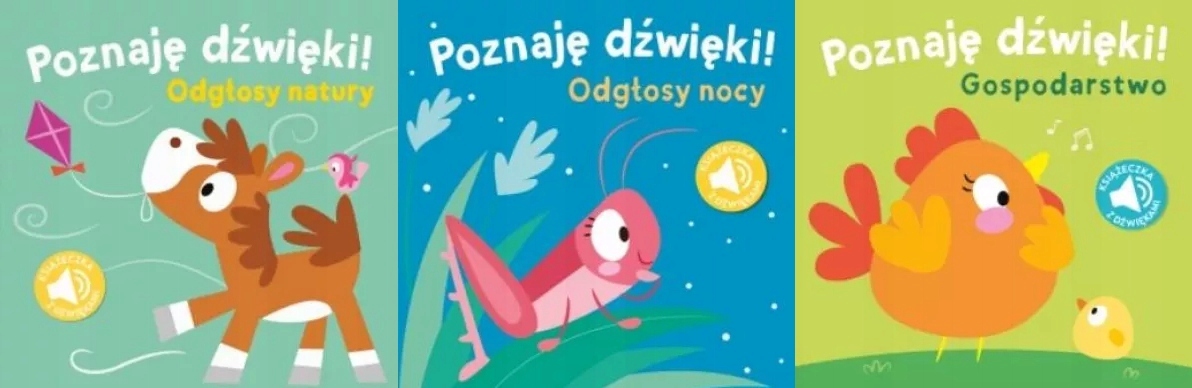 Poznaję dzwięki Odgłosy natury+ nocy+ Gospodarstwo