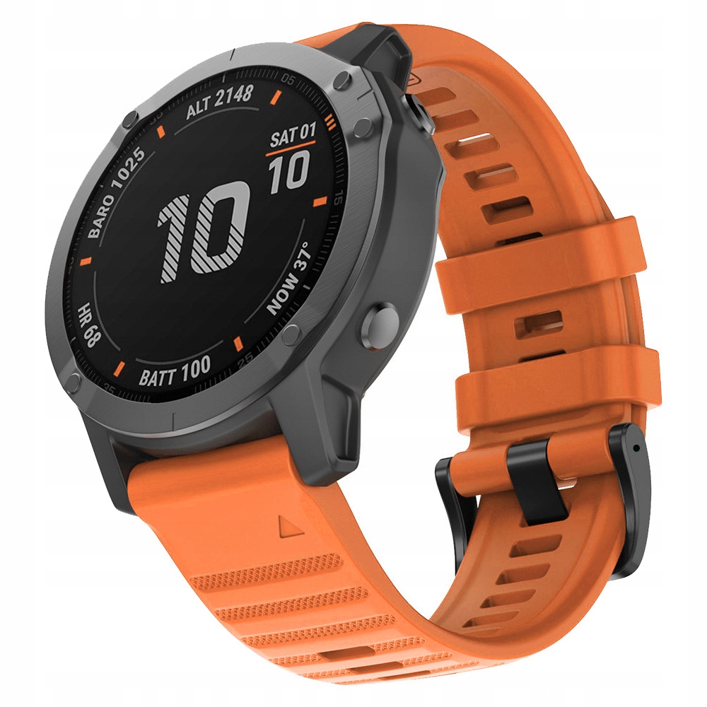 PASEK DO GARMIN FENIX 5 6 7 PRO SOLAR QUICKFIT EASYFIT KOLORY WYSOKA JAKOŚĆ Materiał guma