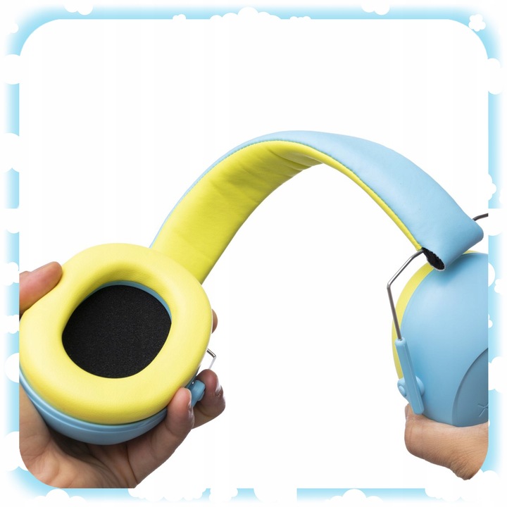 SŁUCHAWKI WYGŁUSZAJĄCE NAUSZNIKI OCHRONNE DLA DZIECI WYCISZAJĄCE SŁUCHU 3+ Marka bez marki