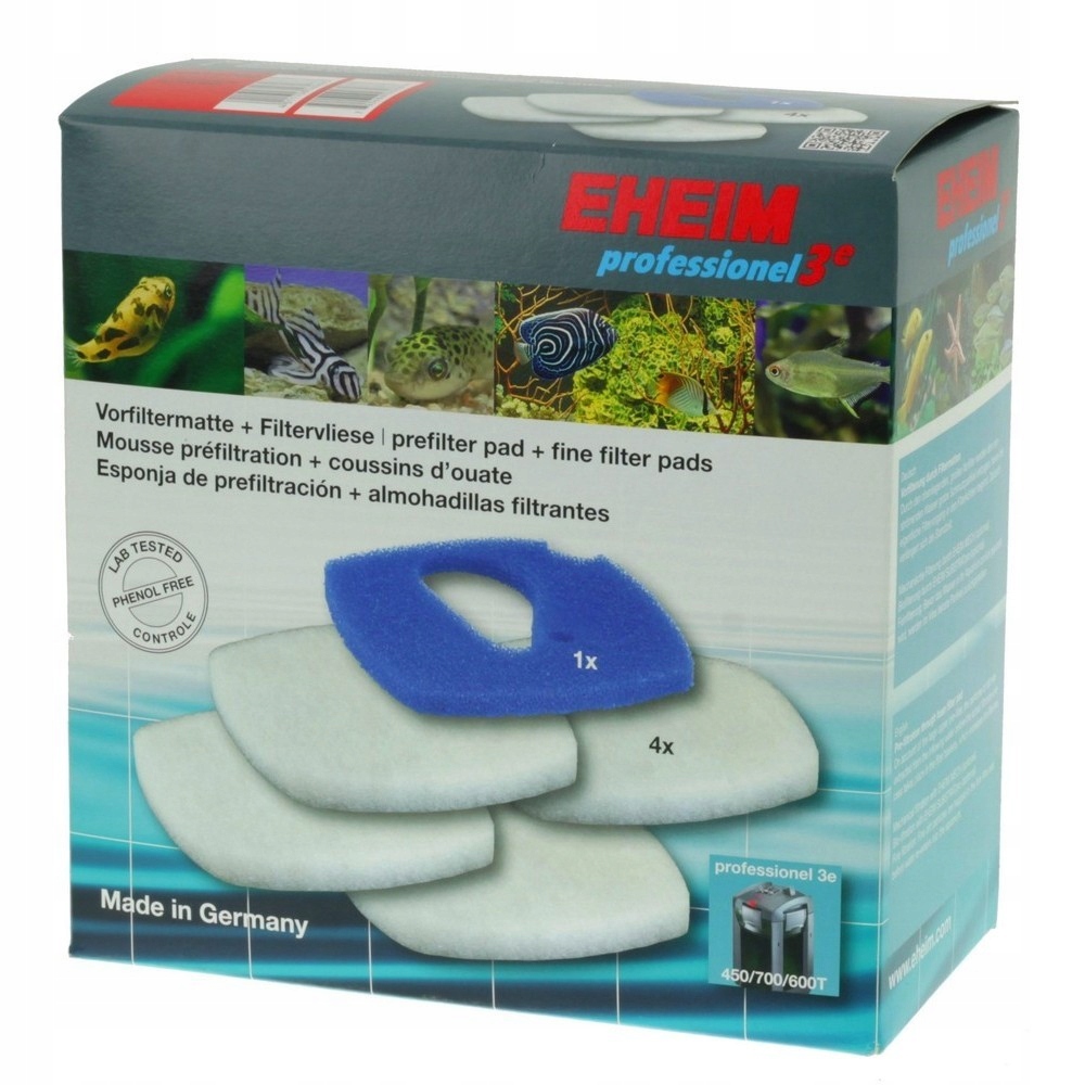 Levně Sada Vložek Houbička Perlon Do Kelímkového Filtru Pro Akvárium 2076 2178