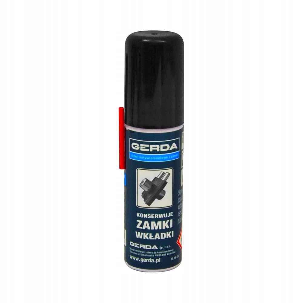 

Preparat do konserwacji wkładek, zamków Gerda 25ml