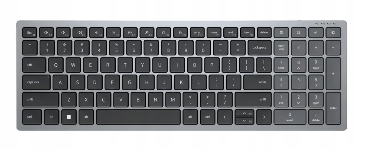 Bezdrôtová klávesnica Dell Multi-Device KB740 580-AKOX