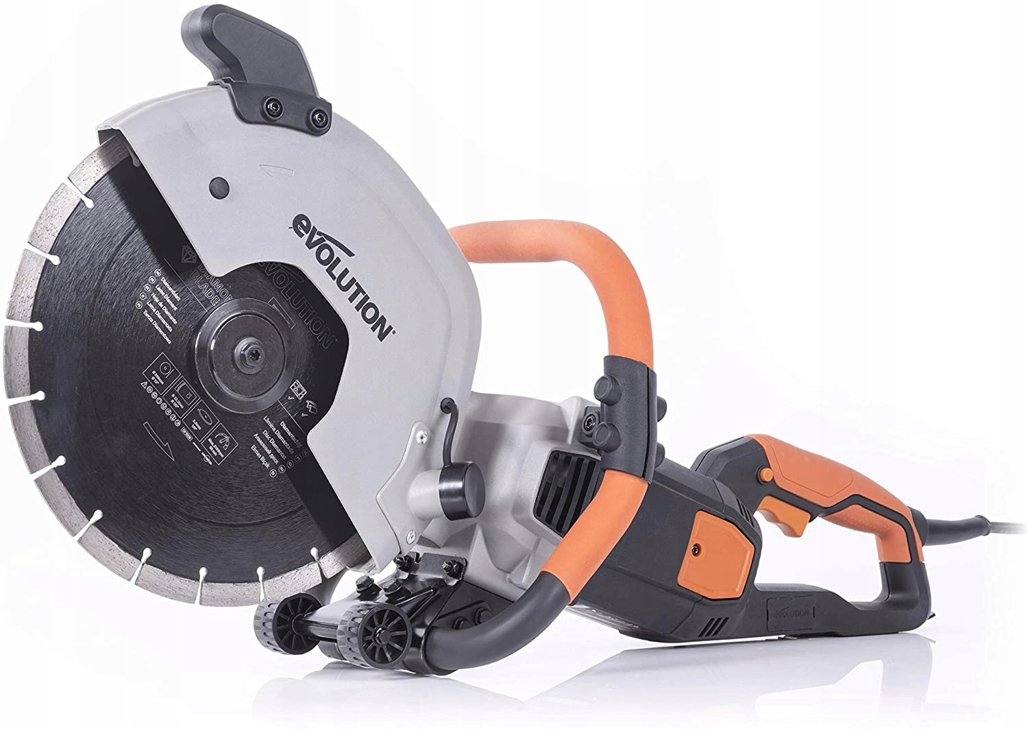 Przecinarka tarczowa segmentowa do betonu Evolution R300DCT z tarczą