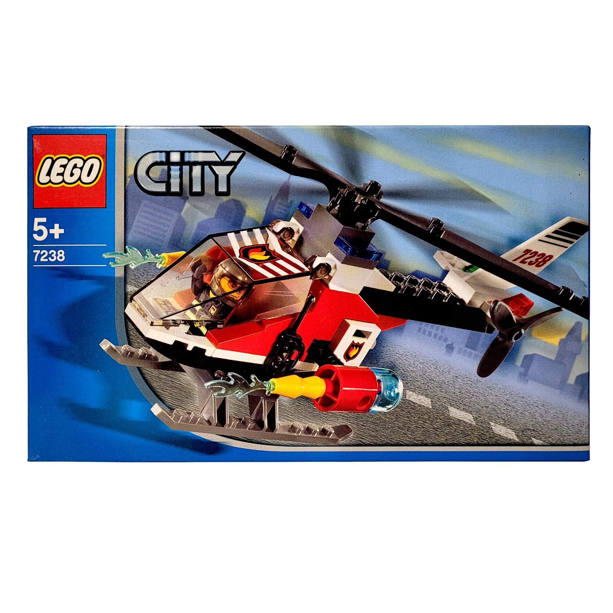 Lego City Helikopter Straż Pożarna Śmigłowiec 7238 Misb 2005